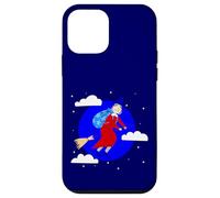 blu natale strega befana broomrider spookmas Epifania Custodia per iPhone 12 mini
