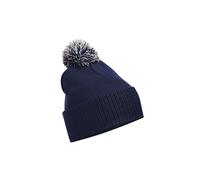 (Blu navy/grigio chiaro) Cappello invernale Beechfield Snowstar Duo Extreme per ragazze, taglia unica,