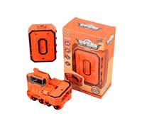 (Blu navy) Robot giocattolo di trasformazione Coltiva la creatività Blocchi di assemblaggio Giocattoli