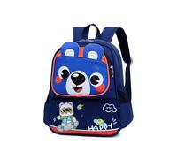 (Blu navy) Zaino per bambini, grande capacitÃ , materiale resistente, stampa alla moda con coniglio