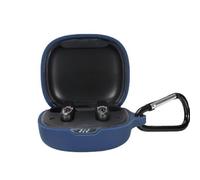 (Blu notte) Custodia per cuffie JBL Wave Flex Custodia morbida antigraffio