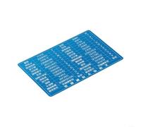 Blu per il blu della lega di alluminio della carta 8.6x5.4cm di | Alluminio aeronautico, costruzione leggera, resistente alla ruggine, lunga durata, dimensioni 8,6 x 5,4 cm