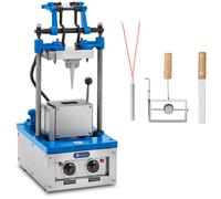 Blu Piastra per coni gelato - 50 - 60 cialde/ora - 74 x 124 mm - Royal Catering