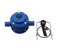 Blu Pompaggio autoadescante CC Pompa centrifuga autoadescante Pompa idraulica for trapano elettrico a mano for uso domestico(A Only Pump)