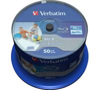 BLU RAY 25GB STAMPABILI 50 PEZZI DISCHI RIGIDI PER MASTERIZZAZIONE BD-R