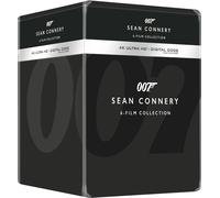 Blu-Ray 4K Uhd 007 James Bond Sean Connery Library Case Steelbook Collection (6