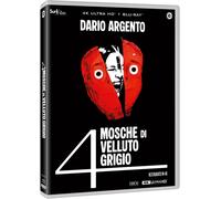 4 Mosche Di Velluto Grigio (4K Ultra Hd+Blu-Ray)