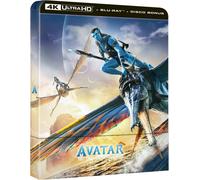Blu-Ray 4K Uhd Avatar - La Via Dell'Acqua (Steelbook) (4K Ultra Hd+Blu-Ray+Ocard