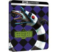 Blu-Ray 4K Uhd Beetlejuice Beetlejuice (Steelbook 1) (4K Ultra Hd + Blu-Ray)