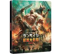 Blu-Ray 4K Uhd Rampage - Furia Animale (Japanese Steelbook) (4K Ultra Hd+Blu-Ray