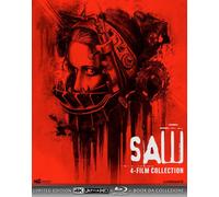 Blu-Ray 4K Uhd Saw Film Collection (4 4K Ultra Hd + 4 Blu-Ray)