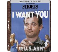 Blu-Ray 4K Uhd Stripes - Un Plotone Di Svitati (4K Ultra Hd+Blu-Ray Hd) (Steelbo