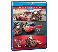Blu-ray Carros Trilogia [ Cars Trilogy 4-Disc Set] [ Cars 1 | Cars 2 | Cars Toon ] [ Audio and Subtitles in English +