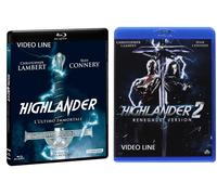 Blu Ray Highlander 1-2 L'Ultimo Immortale Il Ritorno (1986-1990) (2Film Blu Ray)