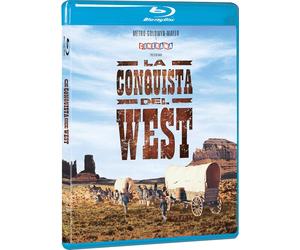Blu-ray LA CONQUISTA DEL WEST John Wayne James Stewart Henry Fonda Gregory Peck