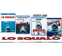 Blu Ray Lo Squalo La Quadrilogia 1-2-3-4 (4 Film Blu Ray) Edizione Italiana