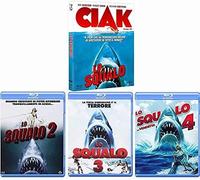 Blu Ray Lo Squalo - La Quadrilogia - La Saga Completa 1-2-3-4 (4 Film) ....NUOVO