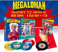 Blu-Ray Megaloman (Collector'S Limited Edition 1000 Copie) (4 Blu-Ray+Cd)