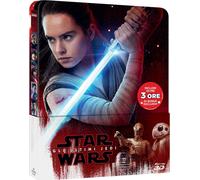 Star Wars - Gli Ultimi Jedi (Blu Ray 3D + Blu Ray) Steelbook