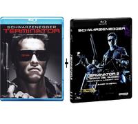 Blu Ray Terminator 1-2 (1984-1991) (2 Film 2 Blu Ray) - Schwarzenegger ....NUOVO