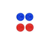 blu rosso - 4 pezzi/set di custodie in silicone morbido per controller joystick PS4/PS3/PS5/Xbox360/Xbox One/Switch