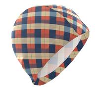 Blu Rosso Controllato Minimalista Tappi Da Bagno per Gli Uomini Capelli Corti Impermeabile Nuoto Caps per Le Donne Protezione Dei Capelli e Riduzione Della Resistenza Gorras de natacion para Mujer