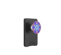 Blu Rosso Giallo Fiamma Metatron Cube Mandala Forme Mania PopSockets PopWallet per MagSafe