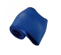 (Blu scuro) Coprivolante universale in silicone antiscivolo a tinta unita per auto