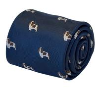Blu Scuro Cravatta Cavalier King Charles Spaniel Cane Stile By Frederick Thomas