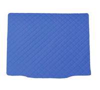 BLU SCURO Tappetino bagagliaio Ecopelle per Ford Explorer VI elettrico 2024-… su