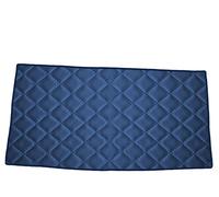 BLU SCURO Tappetino bagagliaio Ecopelle per Renault Espace IV dietro 3 file di s