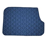 BLU SCURO Tappetino bagagliaio Ecopelle per Saab 9-3 cabrio 2004-2015, tappeto