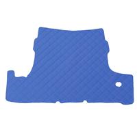 BLU SCURO Tappetino bagagliaio Ecopelle per Trabant 1,1 TRAMP Cabrio 1989-1991