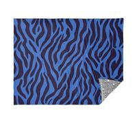 Blu Scuro Tigri Texture Pelliccia Coperte per le Donne Morbida Coperta delle Donne 55x70 Camera Da Letto Home Decor