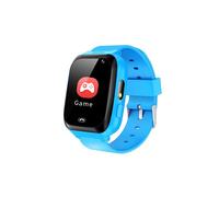 (Blu) Smartwatch da gioco per adulti con scheda SD da 1 GB, chiamata telefonica 2G, lettore musicale, torcia elettrica,