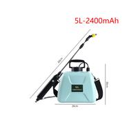 (Blu) Spruzzatore elettrico da 5 litri Spruzzatore per irrigazione posteriore Attrezzi da giardinaggio