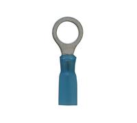 Blu Termorestringenti Anello Terminale 8.4mm - Confezione 25 - Connect 30198