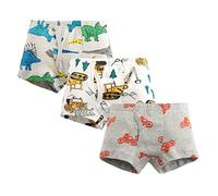 Blu Top Biancheria Intima Carino Stampa Mutandine Pantaloncini Pantaloni Cotone Biancheria Intima 3 PZ Boxer 140, Colore: rosso, 7-8 Jahre