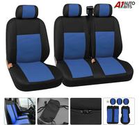 Blu Van Autobus Camion Tessuto Coprisedili Protezione Universale Lavabile 2+1 A