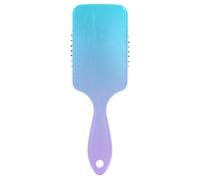 Blu-viola Gradient cute spazzola per capelli per phon Massaggio del cuoio capelluto progettato per capelli corti con manico ergonomico cepillo para cabello