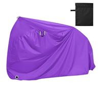 Blu Viola Tinta Unita Pura Pianura Impermeabile Copertura Della Bici Esterna con Fori di Bloccaggio Indoor Outdoor Storage Mountain Road Copertura Bici Elettrica Adatto per la maggior parte dei