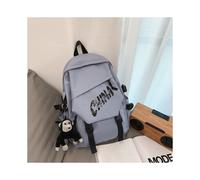 (Blu) Zaino versatile e alla moda in nylon con spallacci con cuscino d'aria per studenti