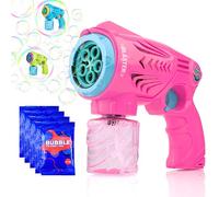 Blubbel Spara Bolle di Sapone Automatico, Bolle Sapone Matrimonio, 150ml Liquido Gun, Pistola Bolle di Sapone, Sparabolle di Sapone, Pistola Spara Bolle di Sapone, Macchina Bolle di Sapone Bambini