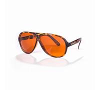 BluBlocker Occhiali da sole ufficiali da aviatore Grande Demi Tortoise