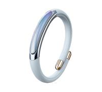 (Blue) 1-Pack Mosquito Repellent Bracelets - Refillable Waterproof Wristbands with Essential Oils for Adults/Kids_DP