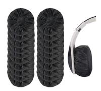 (Blue) 100 Pieces Headphone Earpad Covers, Disposable Non-Woven Fabric Headphone Covers/Headset Covers/Earpad Protector