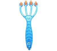 Blue 4 Finger Massager Rolling Plastic Body Massager Allevia la fatica per glutei Hip Testa Gamba