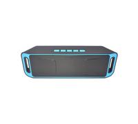 (Blue)Altoparlante Bluetooth Moda Semplice Classico Casa Esterno Portatile Auto Wireless