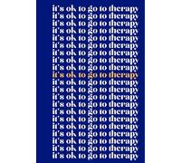 Blue and orange Therapy notebook :: Notes for pre, during, and post therapy sessions to give your sessions more focus and carry-over