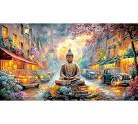 Blue-and-Red-Dragons-Facing-Each-Other 1000 pezzi Gioco stimolante Carta riciclata Puzzle per adulti Decorazione murale e regali Gioco educativo relax 38x26/1000 pezzi